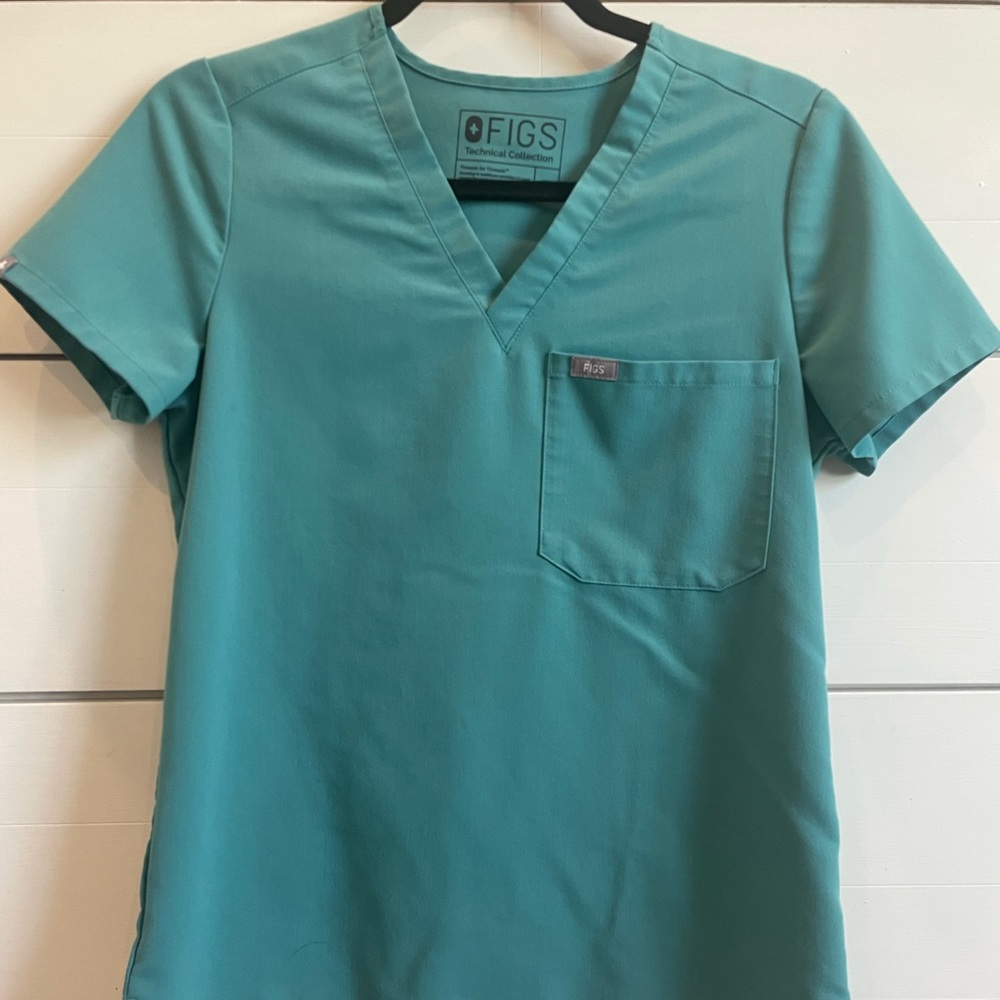 Figs Marine Catarina One-Pocket Top XS